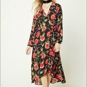 Forever 21 wrap dress - Large NEW